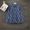 6931a1bfccd8ab3d7af95cd4 Chanel 2025 New Arrival All-Over Logo Washed Denim Jacket for Couples