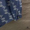 6931a1c0ccd8ab3d7af95cdb Chanel 2025 New Arrival All-Over Logo Washed Denim Jacket for Couples