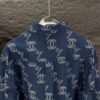 6931a1c0ccd8ab3d7af95cdc Chanel 2025 New Arrival All-Over Logo Washed Denim Jacket for Couples