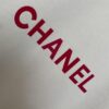 6931a1c1ccd8ab3d7af95cf3 CHANEL Chanel 24SS Classic Logo Flocked Print Heavyweight Short Sleeve T-Shirt