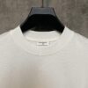6931a1c1ccd8ab3d7af95cf4 CHANEL Chanel 24SS Classic Logo Flocked Print Heavyweight Short Sleeve T-Shirt