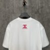6931a1c1ccd8ab3d7af95cf6 CHANEL Chanel 24SS Classic Logo Flocked Print Heavyweight Short Sleeve T-Shirt