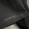 6931a1c1ccd8ab3d7af95cff CHANEL Chanel 24SS Classic Logo Flocked Print Heavyweight Short Sleeve T-Shirt