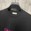 6931a1c1ccd8ab3d7af95d00 CHANEL Chanel 24SS Classic Logo Flocked Print Heavyweight Short Sleeve T-Shirt