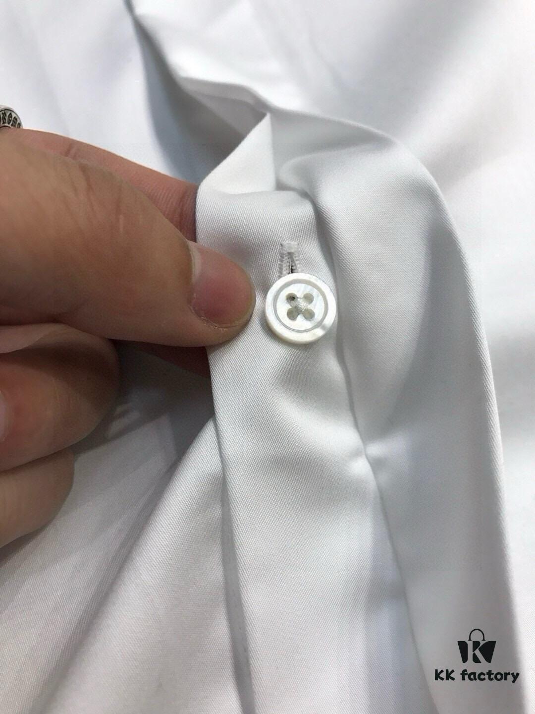 6931a1c3ccd8ab3d7af95d18 Stone Island Long-Sleeve Shirt with Ergonomic 3D Tailoring, Hidden Placket, and Cotton-Bamboo Fiber Fabric