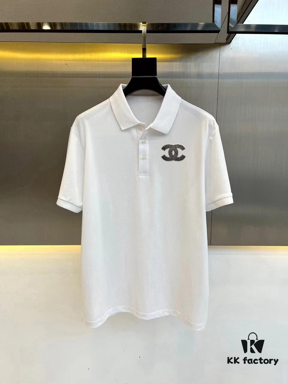 6931a1c4ccd8ab3d7af95d2e Chanel High-End Exclusive Piqué Polo Shirt (Triple Labels Complete)