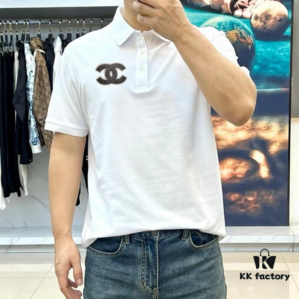 6931a1c4ccd8ab3d7af95d2f Chanel High-End Exclusive Piqué Polo Shirt (Triple Labels Complete)
