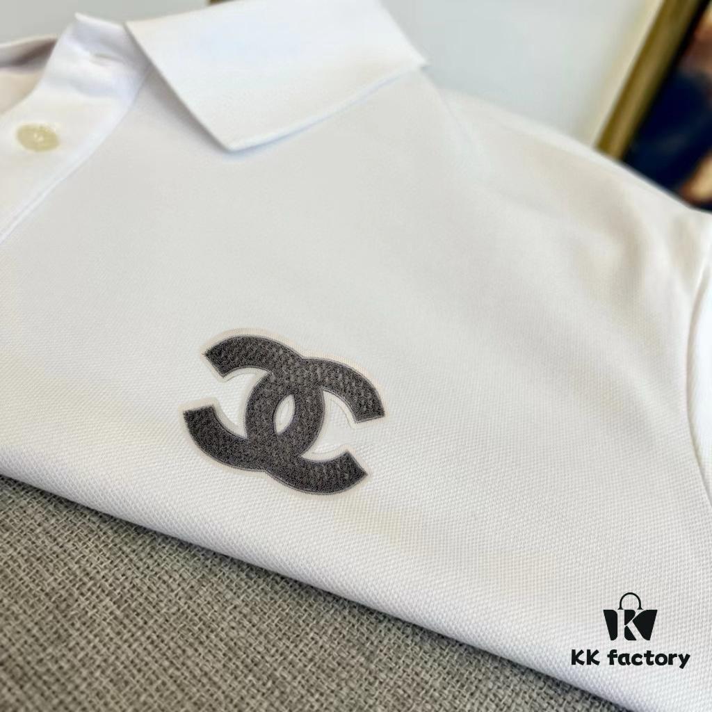 6931a1c4ccd8ab3d7af95d30 Chanel High-End Exclusive Piqué Polo Shirt (Triple Labels Complete)