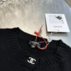Chanel Bookbag Button Knit Cardigan