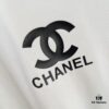 6931a1c6ccd8ab3d7af95d51 Chanel CHANEL 2025 Summer New Arrival Short Sleeve T-Shirt with 3D Silicone C Logo Print, Custom 300g Fabric, Unisex Design