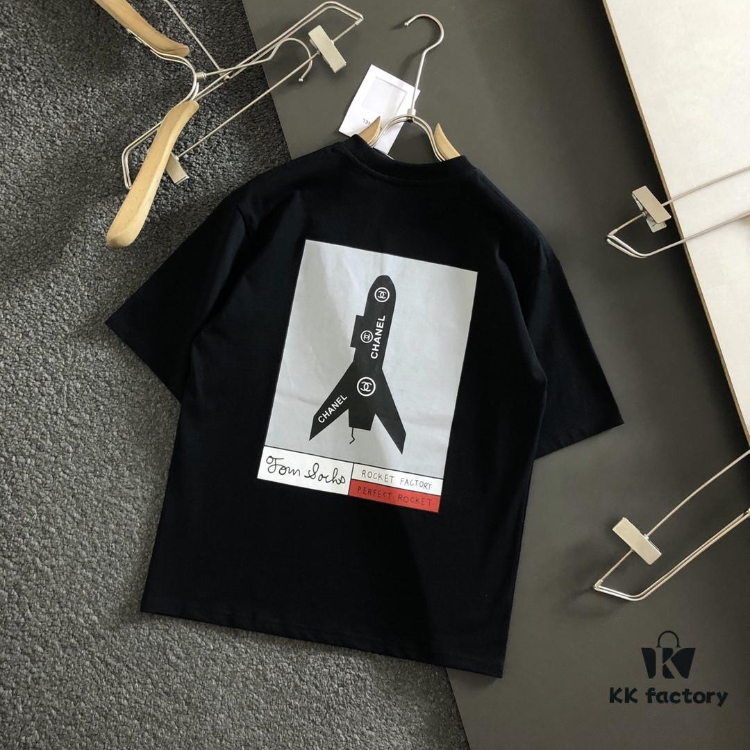6931a1c8ccd8ab3d7af95d7d Chanel 2025 Latest Print Short-Sleeve T-Shirt, High-Quality Cabinet Original Order, Top-Tier Craftsmanship with Imported Fabric