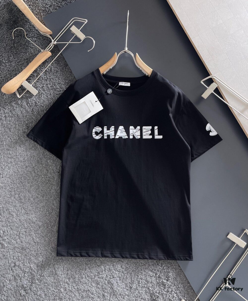 6931a1c8ccd8ab3d7af95d87 Chanel 2025 Latest Print Short-Sleeve T-Shirt, High-Quality Cabinet Original Order, Top-Tier Craftsmanship with Imported Fabric