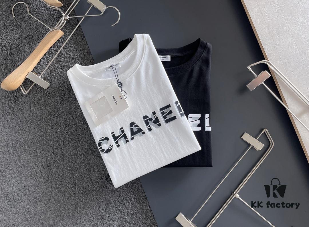 6931a1c8ccd8ab3d7af95d88 Chanel 2025 Latest Print Short-Sleeve T-Shirt, High-Quality Cabinet Original Order, Top-Tier Craftsmanship with Imported Fabric