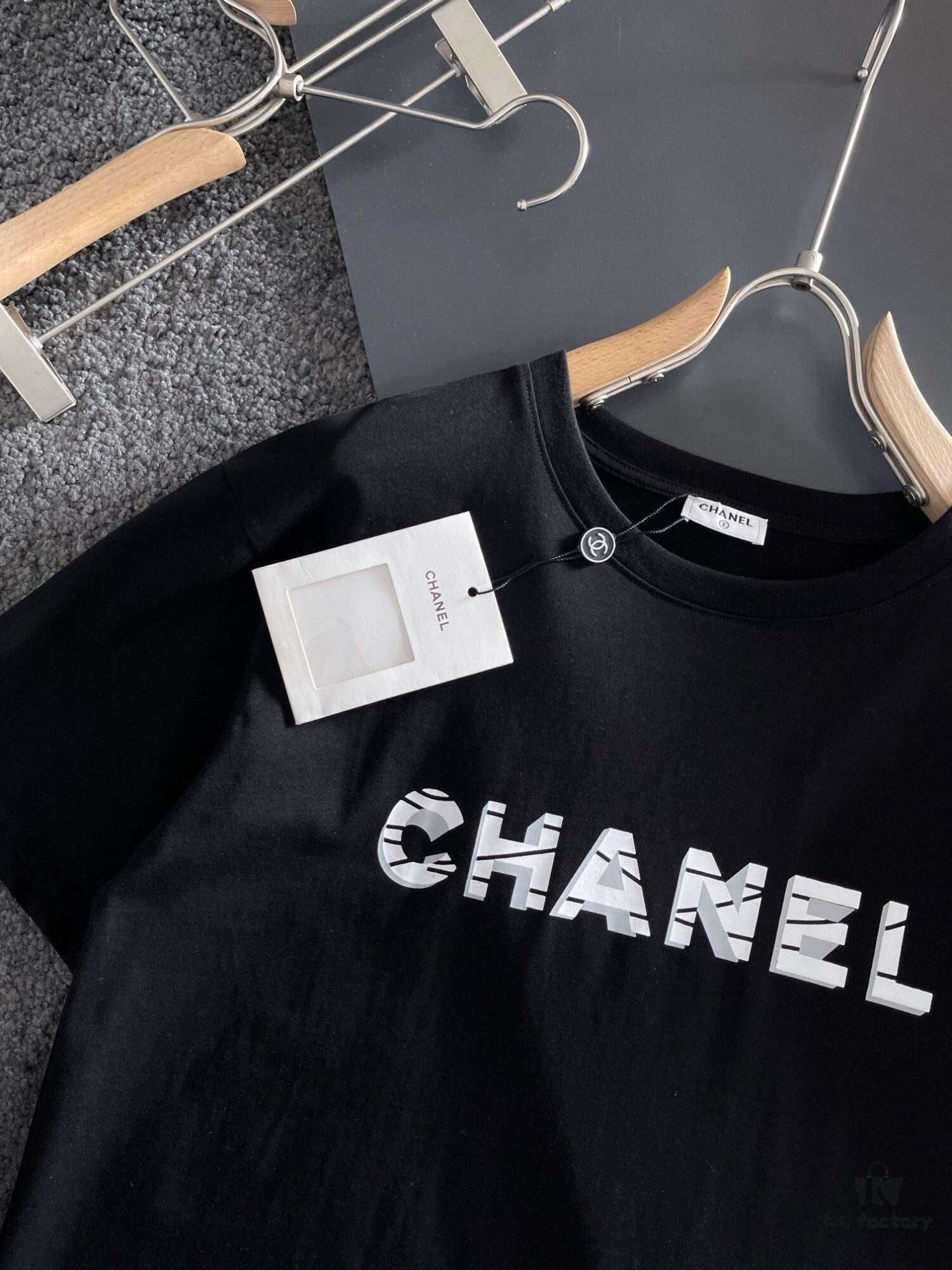 6931a1c8ccd8ab3d7af95d8a Chanel 2025 Latest Print Short-Sleeve T-Shirt, High-Quality Cabinet Original Order, Top-Tier Craftsmanship with Imported Fabric