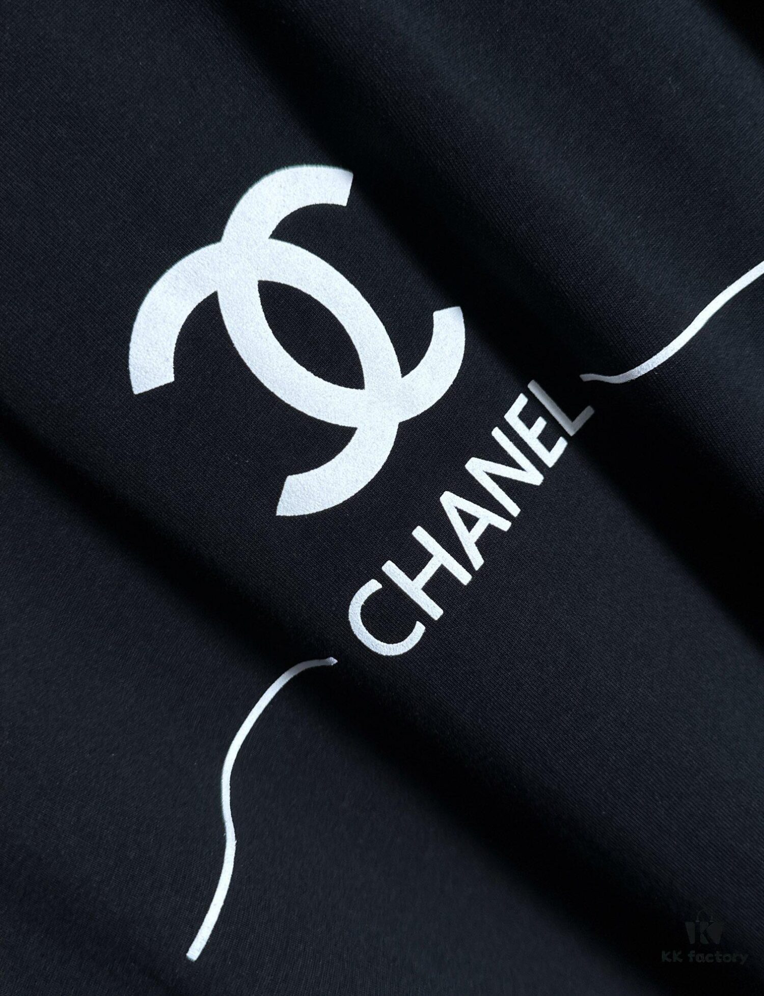 Chanel 2025 Latest Print Short-Sleeve T-Shirt, High-Quality Cabinet Original Order, Top-Grade Craftsmanship with Imported Fabric