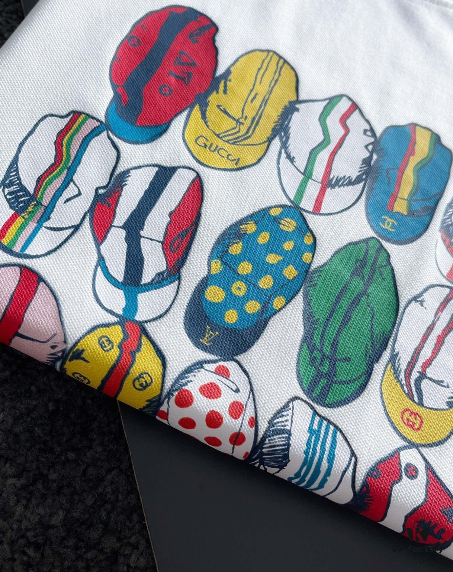 6931a1caccd8ab3d7af95da2 Chanel 2025 Latest Print Short Sleeve T-Shirt, High-Quality Boutique Original Order, Top-Tier Craftsmanship with Imported Fabric