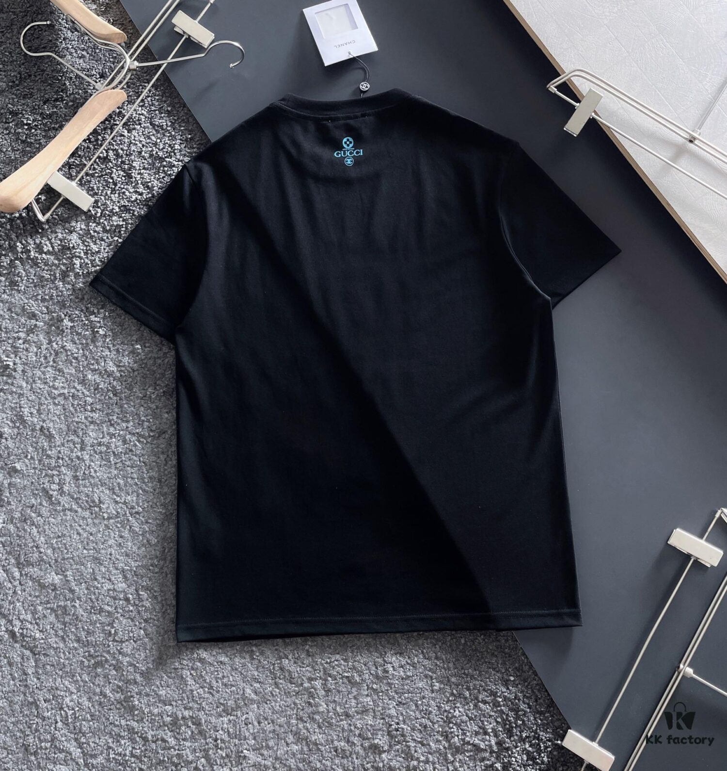 6931a1caccd8ab3d7af95dac Chanel 2025 Latest Print Short Sleeve T-Shirt, High-Quality Boutique Original Order, Premium Imported Fabric with Exquisite Collar and Double-Stitched Craftsmanship
