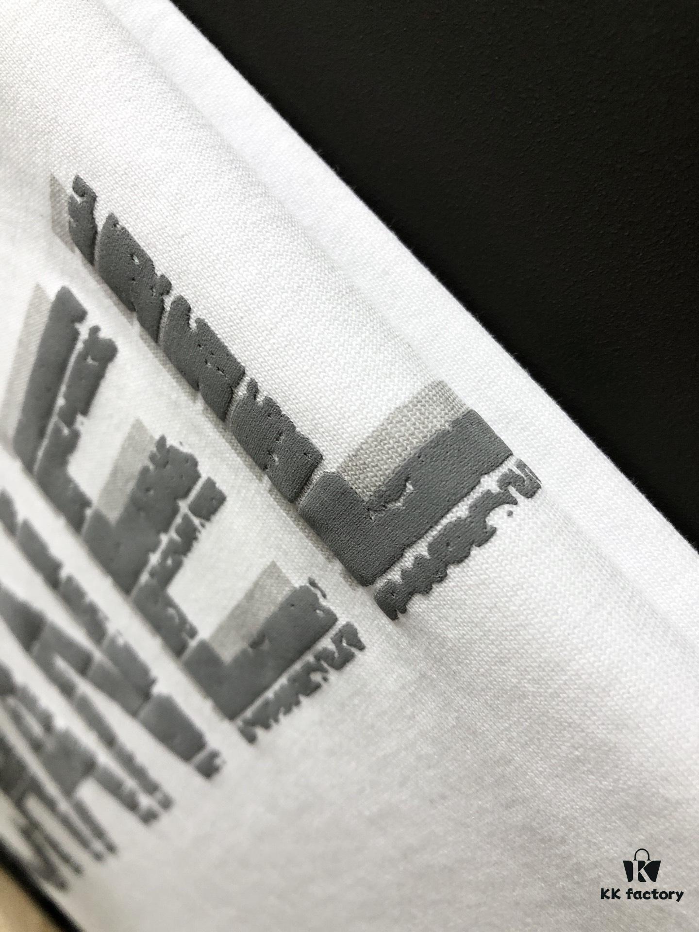 Chanel 2025 Latest Print Short-Sleeve T-Shirt, High-Quality Cabinet Original Order, Top-Tier Craftsmanship with Imported Fabric