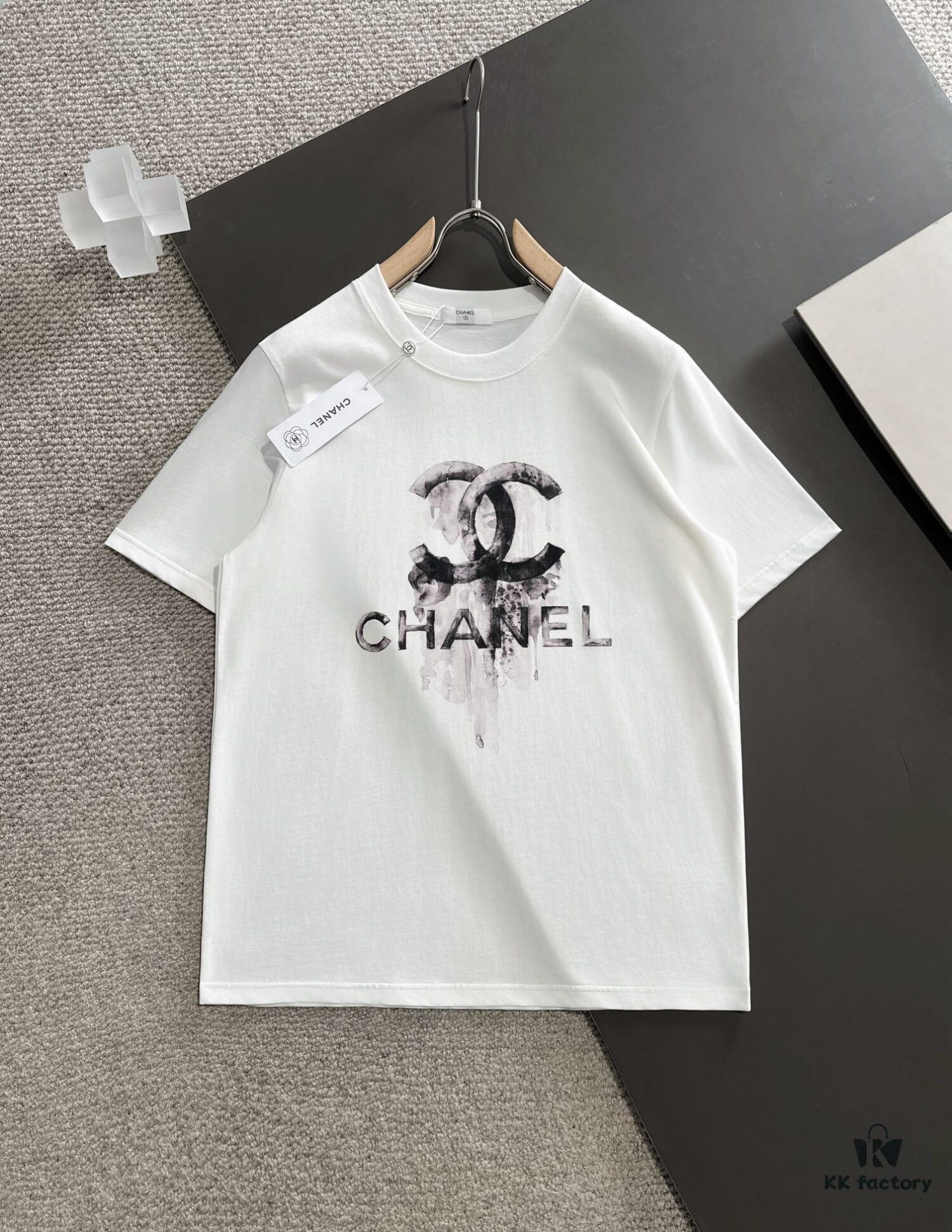 6931a1cbccd8ab3d7af95dbd Chanel 2025 Latest Print Short Sleeve T-Shirt, High-Quality Cabinet Original Order, Top-Tier Craftsmanship with Imported Fabric