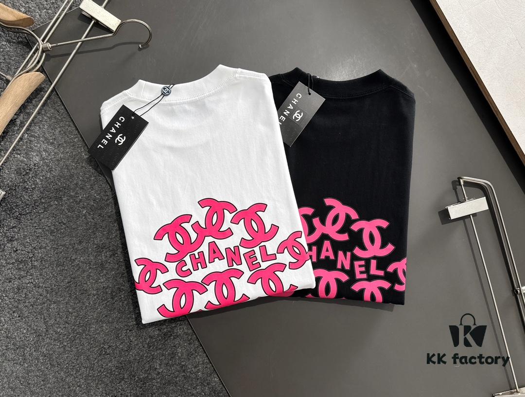 6931a1ccccd8ab3d7af95dce CHANEL Summer New Arrival Round Neck Short Sleeve T-Shirt