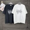 6931a1ceccd8ab3d7af95df1 Chanel 2025 New Sequin Letter Logo Couple's Short Sleeve T-Shirt
