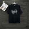 6931a1ceccd8ab3d7af95df2 Chanel 2025 New Arrival Rhinestone Letter Logo Couple Short Sleeve T-Shirt