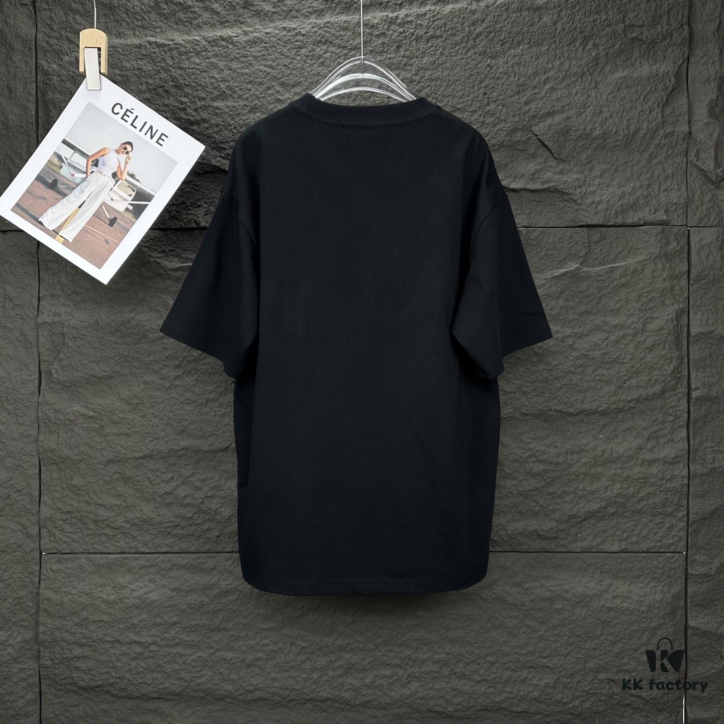 6931a1ceccd8ab3d7af95df3 Chanel 2025 New Arrival Rhinestone Letter Logo Couple Short Sleeve T-Shirt