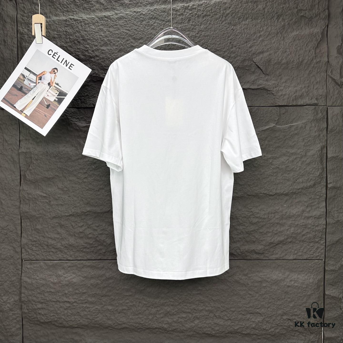 6931a1ceccd8ab3d7af95dfc Chanel 2025 New Embroidered Logo Couple Short Sleeve T-Shirt