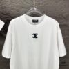 6931a1ceccd8ab3d7af95dff Chanel 2025 New Embroidered Logo Couple Short Sleeve T-Shirt