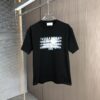6931a1d0ccd8ab3d7af95e20 MM6 Maison Margiela 2025 Spring/Summer New Arrival Round Neck Short Sleeve T-Shirt with Dot Print and Debossed Lettering Craftsmanship, Made from 320g Double-Yarn Combed Cotton Fabric, Slightly Loose Fit, Soft and Substantial Fabric Texture, Unisex Design