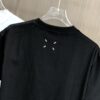 6931a1d1ccd8ab3d7af95e28 MM6 Maison Margiela 2025 Spring/Summer New Arrival Round Neck Short Sleeve T-Shirt with Dot Print and Debossed Lettering Craftsmanship, Made from 320g Double-Yarn Combed Cotton Fabric, Slightly Loose Fit, Soft and Substantial Fabric Texture, Unisex Design