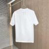 6931a1d1ccd8ab3d7af95e30 MM6 Maison Margiela 2025 Spring/Summer New Arrival Round Neck Short Sleeve T-Shirt with Dot Print and Debossed Lettering Craftsmanship, Premium 320g Double-Yarn Combed Cotton Fabric, Slightly Loose Unisex Fit