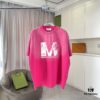 6931a1d1ccd8ab3d7af95e3a MM6 Maison Margiela 2025 Summer New Arrival Distressed Gradient Worn-Out Personalized Logo Print Custom Fabric 320g Short Sleeve T-Shirt Unisex