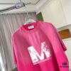 6931a1d2ccd8ab3d7af95e3c MM6 Maison Margiela 2025 Summer New Arrival Distressed Gradient Worn-Out Personalized Logo Print Custom Fabric 320g Short Sleeve T-Shirt Unisex