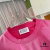 6931a1d2ccd8ab3d7af95e3d MM6 Maison Margiela 2025 Summer New Arrival Distressed Gradient Worn-Out Personalized Logo Print Custom Fabric 320g Short Sleeve T-Shirt Unisex