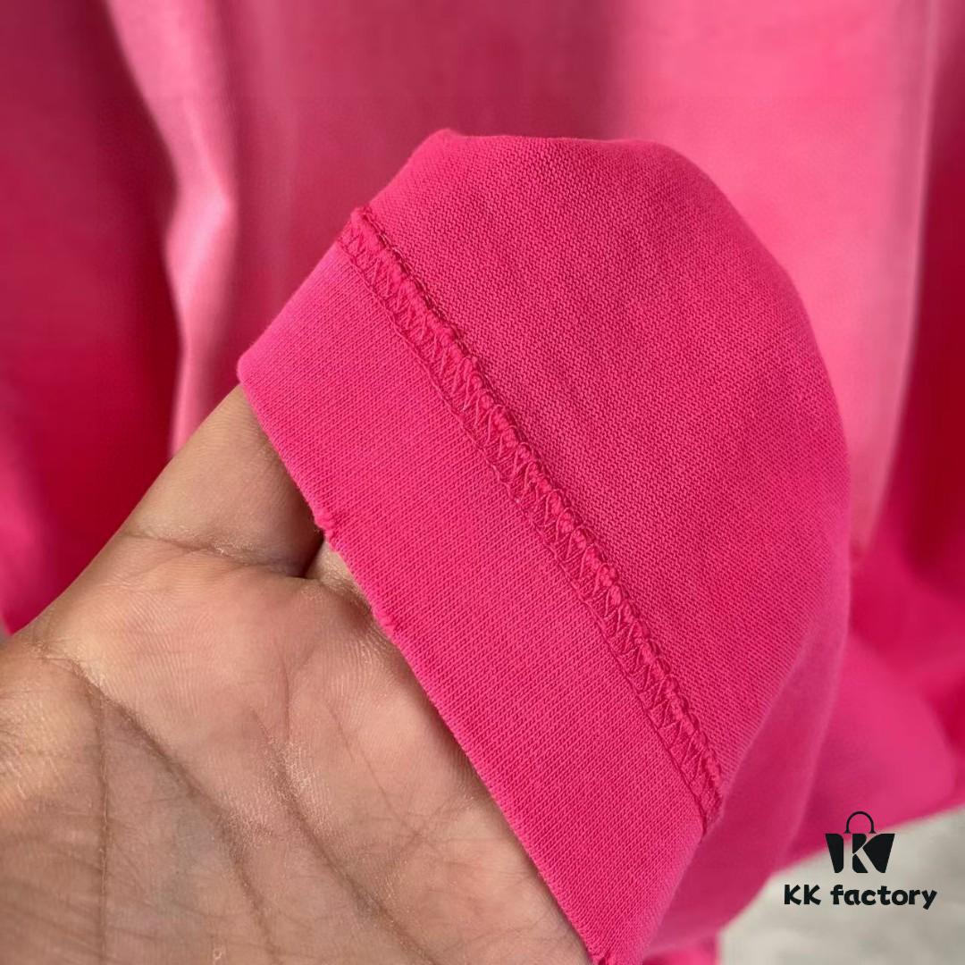 6931a1d2ccd8ab3d7af95e41 MM6 Maison Margiela 2025 Summer New Arrival Distressed Gradient Worn-Out Personalized Logo Print Custom Fabric 320g Short Sleeve T-Shirt Unisex