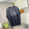 6931a1d3ccd8ab3d7af95e53 MM6 Maison Margiela 2025 Summer New Arrival Distressed Gradient Worn-Out Personalized Logo Print Custom Fabric 320g Short Sleeve T-Shirt Unisex