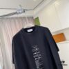 6931a1d5ccd8ab3d7af95e66 MM6 Maison Margiela 2025 Summer New Arrival Distressed Ombre Vintage Short Sleeve T-Shirt with Custom Fabric 320g and Signature Logo Print Unisex