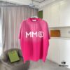 6931a1d6ccd8ab3d7af95e6e MM6 Maison Margiela 2025 Summer New Arrival Distressed Gradient Worn Vintage Logo Print Custom 320g Fabric Short Sleeve T-Shirt Unisex