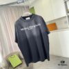 6931a1d8ccd8ab3d7af95e7b MM6 Maison Margiela 2025 Summer New Arrival Distressed Gradient Graphic Print Short-Sleeve T-Shirt Unisex Custom 320g Fabric