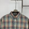 6931a1d9ccd8ab3d7af95e88 New MM6 Maison Margiela Rainbow Plaid Unisex Casual Shirt 2023FW