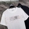 6931a1daccd8ab3d7af95e9c 25ss Maison Margiela Hand-painted Logo T-Shirt, Inspired by 80s Retro Aesthetic, Premium 310g Dyed Fabric, Short Sleeve Unisex Tee