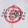 6931a1dbccd8ab3d7af95eae New Arrival 25S Maison Margiela Digital Print T-Shirt, Pre-washed Cotton Fabric, Unisex Loose Fit, Fashionable and Youthful