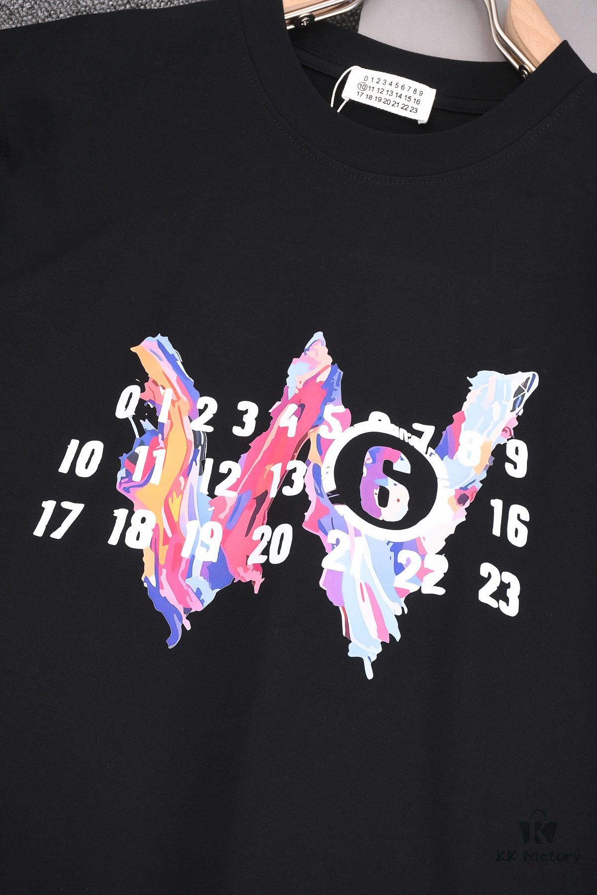 6931a1ddccd8ab3d7af95ec9 New Arrival 25S Maison Margiela Digital Print T-Shirt, Premium Cotton Garment-Washed Fabric, Unisex Loose Fit Fashion Tee