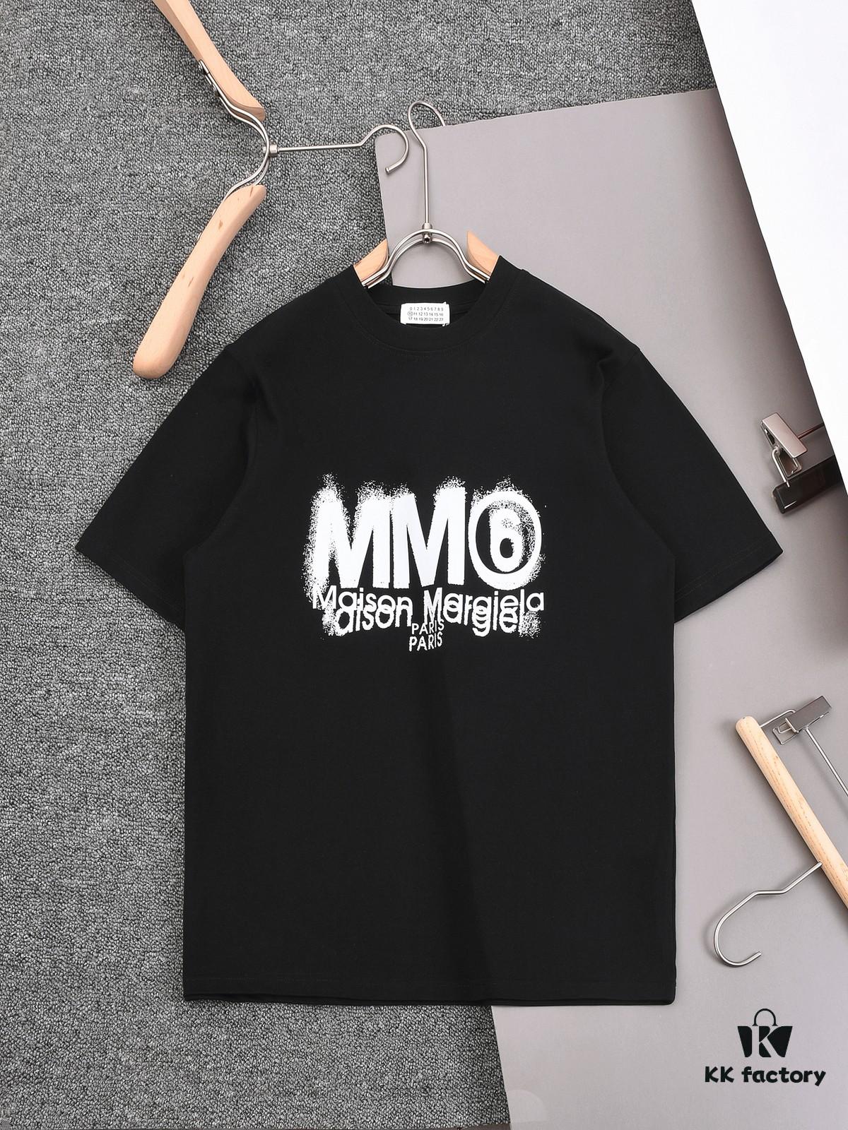 6931a1ddccd8ab3d7af95ed4 New Arrival 25S Maison Margiela Print T-Shirt, Premium Cotton Garment-Washed Fabric, Soft and Comfortable Unisex Tee with Relaxed Fit