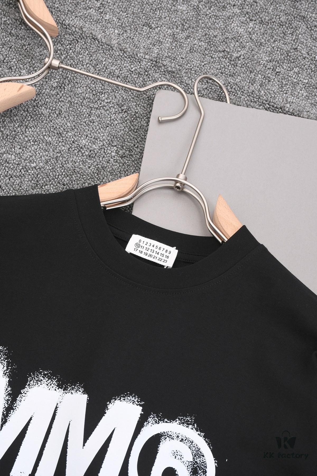 6931a1ddccd8ab3d7af95ed5 New Arrival 25S Maison Margiela Print T-Shirt, Premium Cotton Garment-Washed Fabric, Soft and Comfortable Unisex Tee with Relaxed Fit