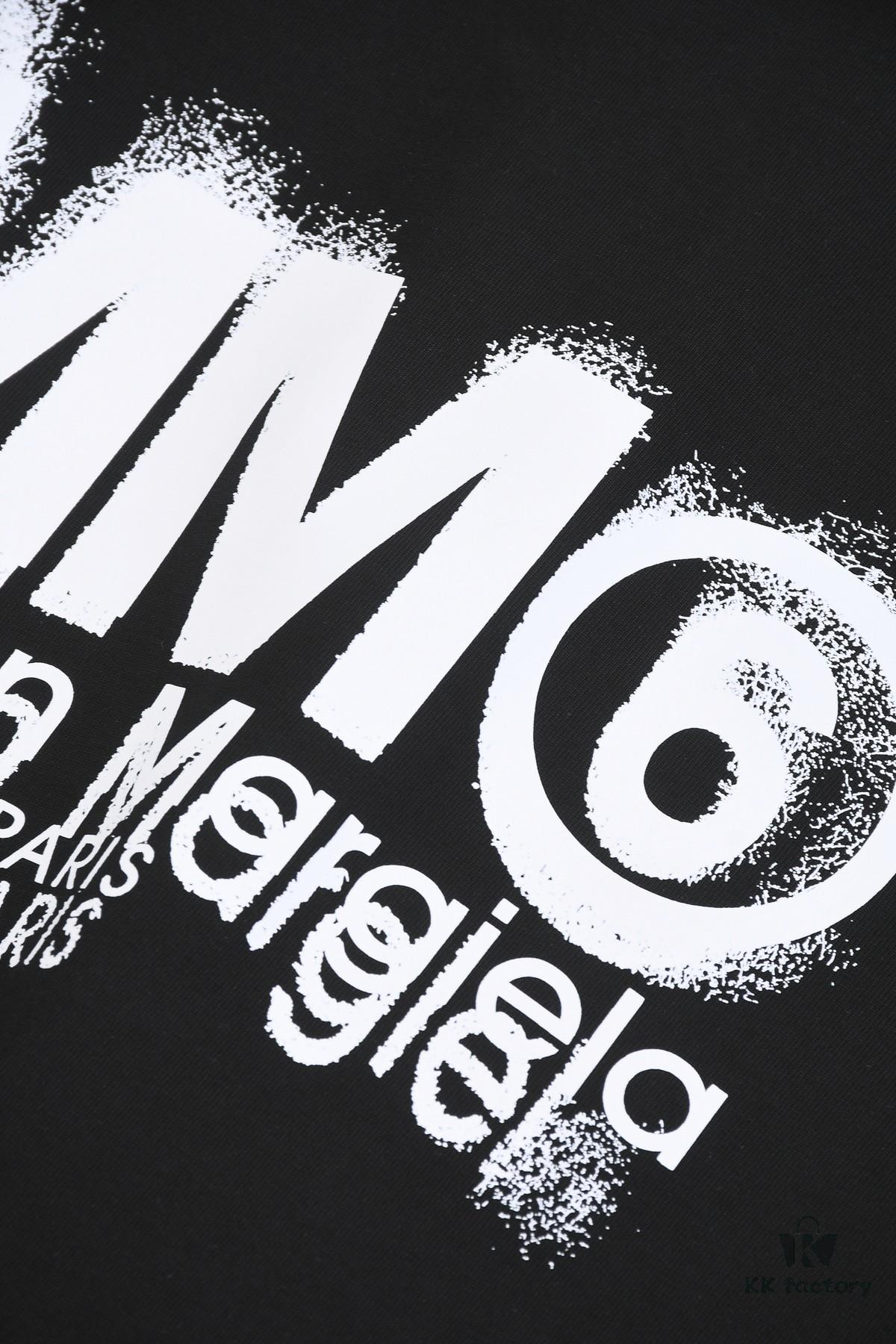 6931a1deccd8ab3d7af95ed9 New Arrival 25S Maison Margiela Print T-Shirt, Premium Cotton Garment-Washed Fabric, Soft and Comfortable Unisex Tee with Relaxed Fit