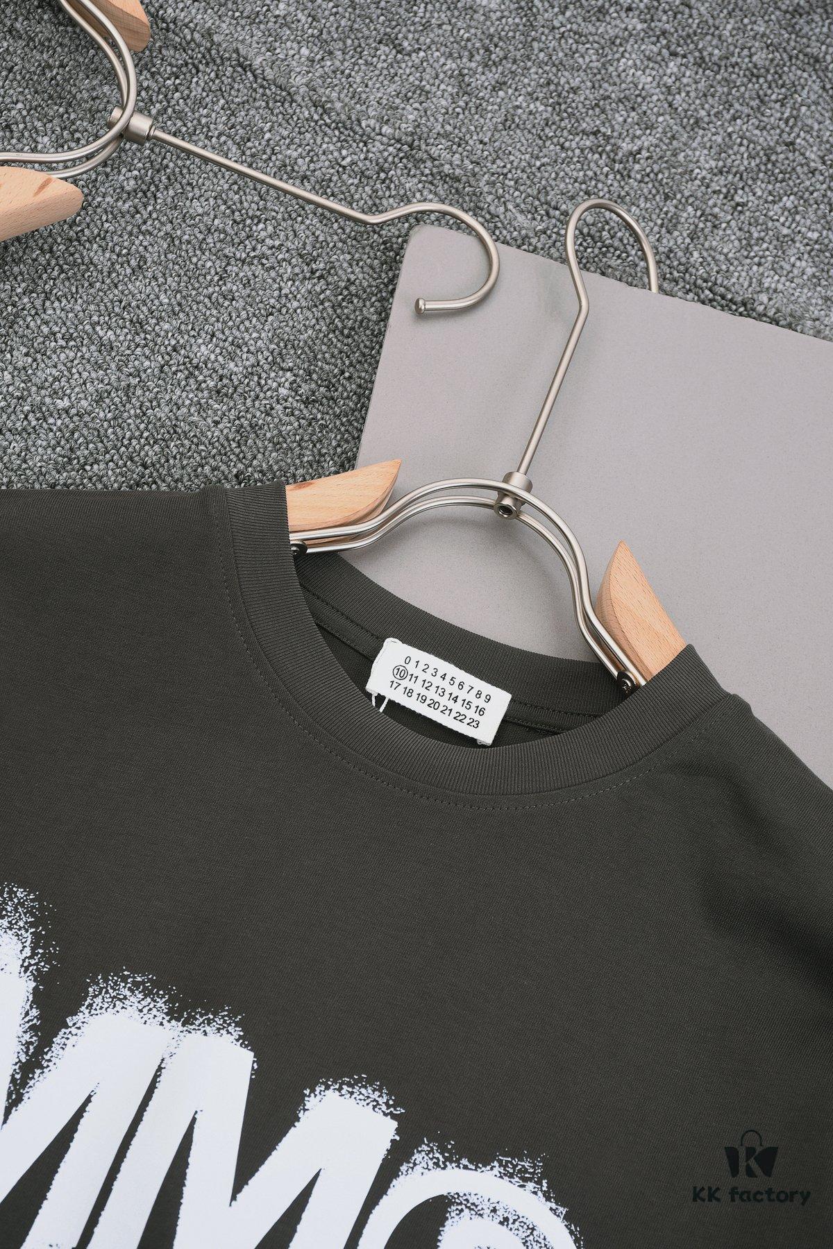 6931a1deccd8ab3d7af95ee7 New Arrival 25S Maison Margiela Print T-Shirt, Premium Cotton Garment-Washed Fabric, Unisex Loose Fit Fashion Tee