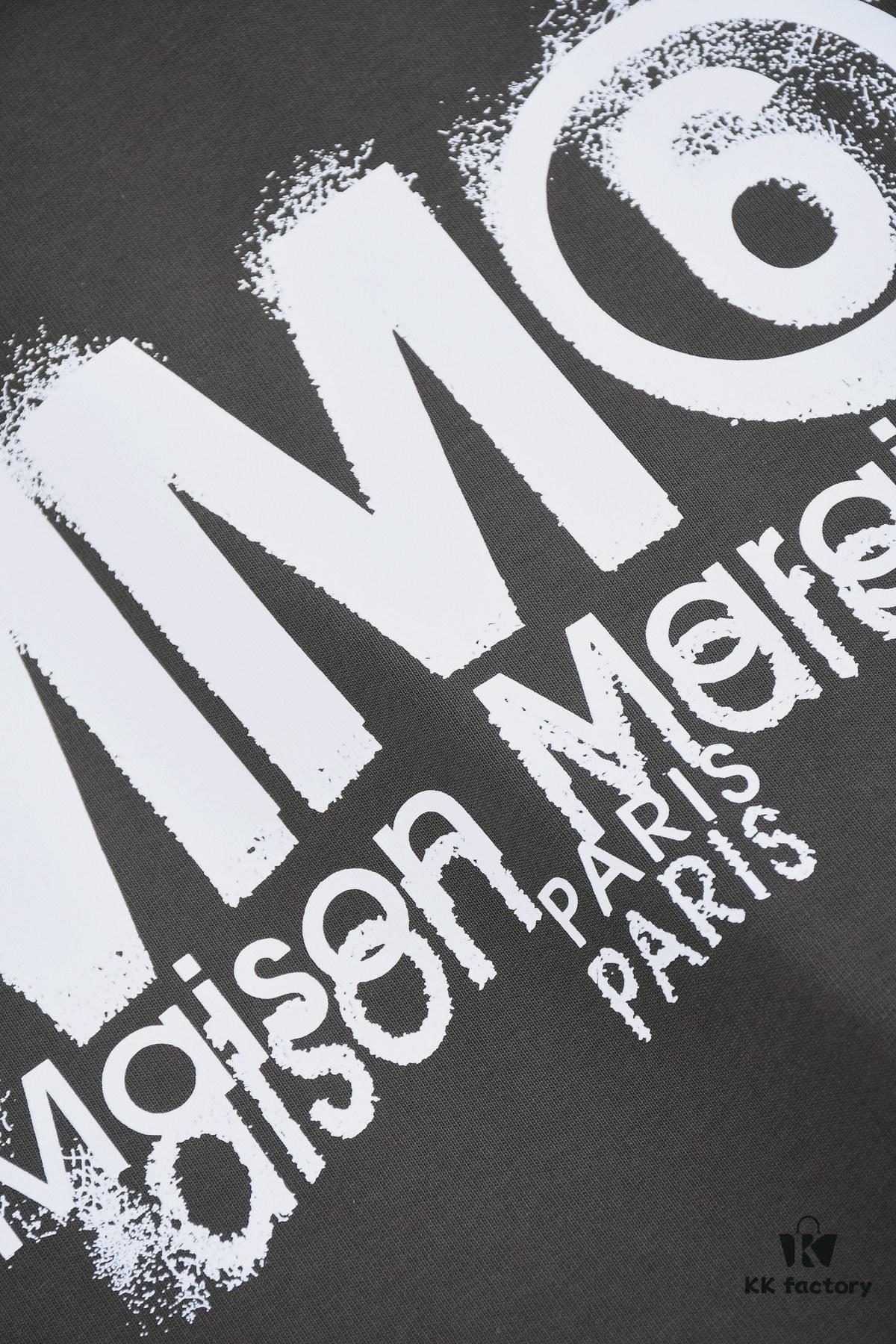6931a1deccd8ab3d7af95eea New Arrival 25S Maison Margiela Print T-Shirt, Premium Cotton Garment-Washed Fabric, Unisex Loose Fit Fashion Tee