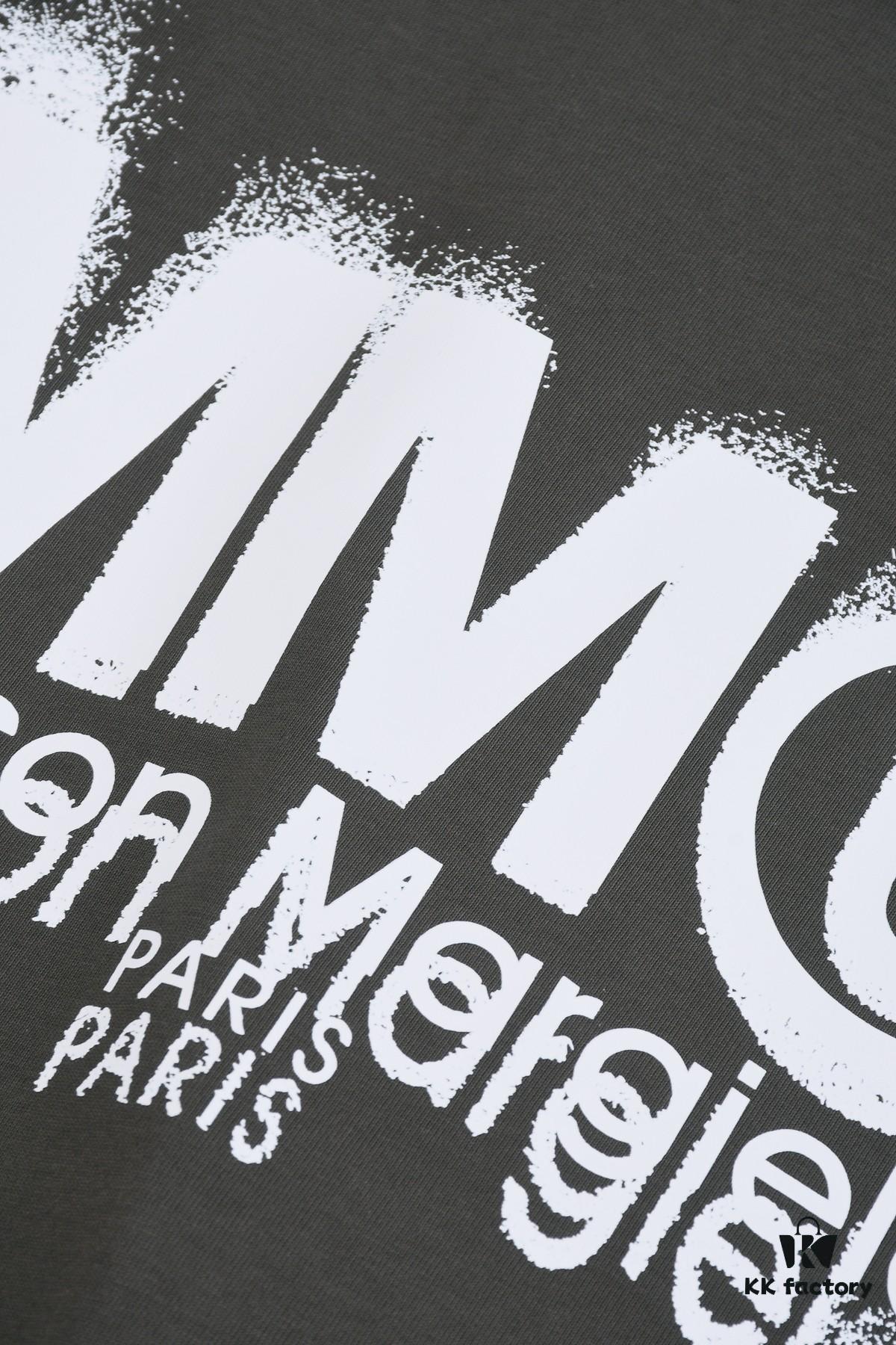 6931a1deccd8ab3d7af95eeb New Arrival 25S Maison Margiela Print T-Shirt, Premium Cotton Garment-Washed Fabric, Unisex Loose Fit Fashion Tee